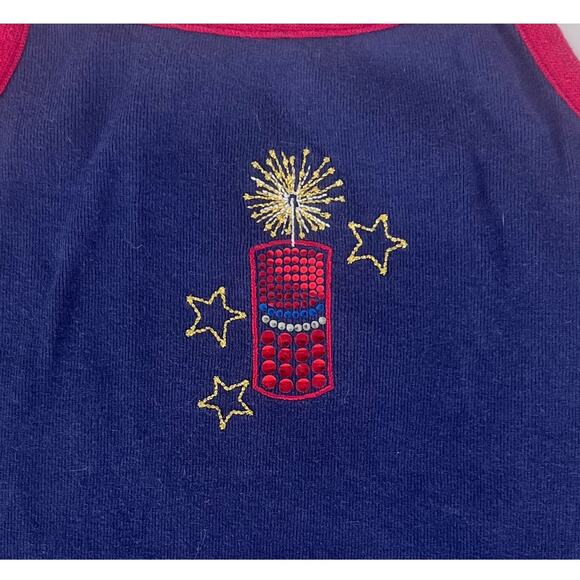 Gymboree Firecracker Tank Top Bloomer Set Baby Girl Size 12-18 & 18-24 Mos VTG - Picture 4 of 8